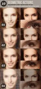 GraphicRiver 10 Geometric Photo Actions