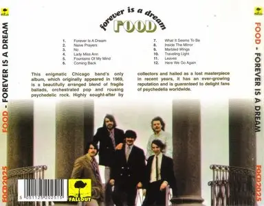 Food - Forever Is A Dream (1969) {2007, Reissue}