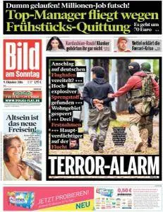 Bild am Sonntag - 9 Oktober 2016