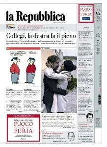 la Repubblica - 17 Febbraio 2018