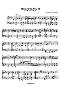 BeethovenLv - Menuett Op. WoO 82