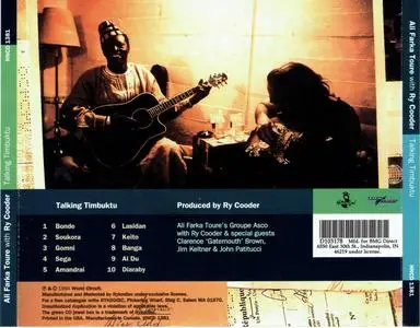 Ali Farka Toure with Ry Cooder - Talking Timbuktu (1994) {Hannibal HNCD1381}