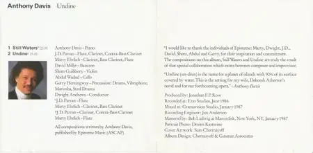 Anthony Davis - Undine (1987) {Gramavision 18-8612-2}
