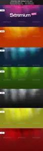 Extremium Lights Extremely Clean Background Pack - GraphicRiver