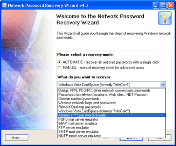 Network Password Recovery Wizard 5.5.0.639 portable