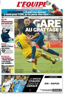 L'Equipe du Mardi 22 Octobre 2013