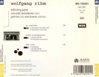 Wolfgang Rihm - Arditti String Quartet (1991)