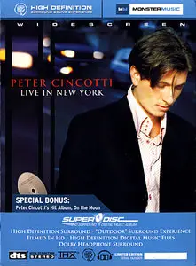 Peter Cincotti - Live in New York [DVD] with Bonus CD "On the Moon" (SuperDisc) (2006)