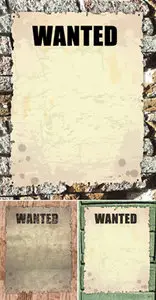 Old Paper - Wanted