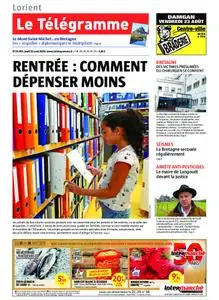 Le Télégramme Lorient – 22 août 2019