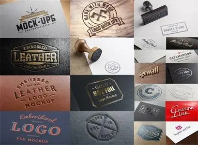 20+ Logo PSD Mockups Templates [22 PSD]