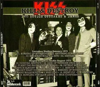 Kiss - Kill & Destroy: 1975 Studio Outtakes & Demos (2014) {The Godfatherecords} **[RE-UP]**