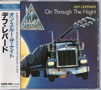 Def Leppard - On Through The Night (1980) {1988, Japan 1st Issue}