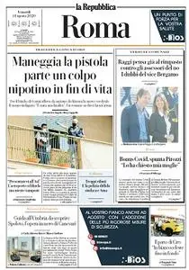 la Repubblica Roma - 14 Agosto 2020