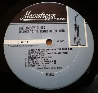 The Amboy Dukes - Journey To The Center Of The Mind [Original US Mainstream Stereo Pressing] 24bit 96kHz