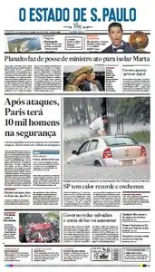 O Estado de São Paulo - 13 de janeiro de 2015 - Terça 