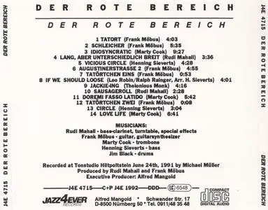 Der Rote Bereich - Der Rote Bereich (1992)