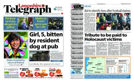 Lancashire Telegraph (Burnley, Pendle, Rossendale) – January 26, 2022
