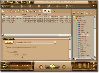 AV Music Morpher Gold v5.0.35 Portable
