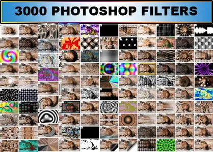 3000 Filters & 900 Actions for Photoshop (2009)