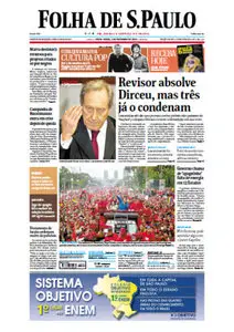 Jornal Folha de São Paulo - 05 de outubro de 2012 - Sexta