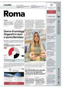la Repubblica Roma - 13 Gennaio 2018
