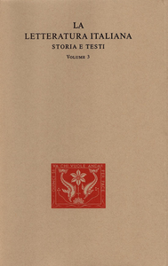 Cesare Segre, Mario Marti - La letteratura italiana. Storia e testi. La prosa del duecento. Vol.3 (1960)