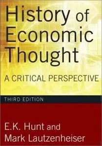 History of Economic Thought: A Critical Perspective, 3rd Edition