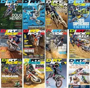 Dirt Rider - 2015 Full Year Issues Collection