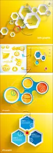 Vector - Infographic figures collection
