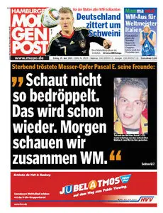 Hamburger Morgenpost vom 25 Juni 2010