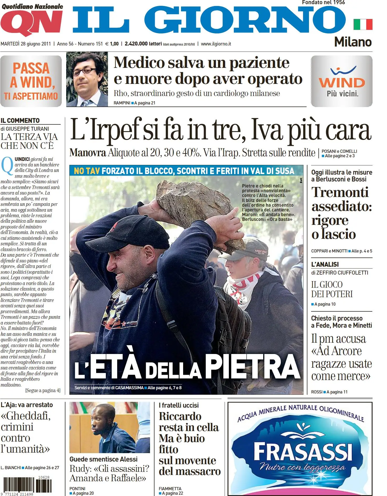 IL GIORNO 28 GIUGNO 2011