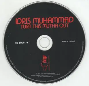 Idris Muhammad - Turn This Mutha Out (1977) {Kudu--Soul Brother Records CDSBCS73 rel 2015}