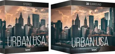 Boom Library Urban USA 3D Stereo & Surround Edition WAV