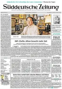 Süddeutsche Zeitung vom Freitag, 12. Oktober 2012