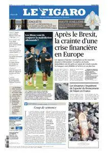 Le Figaro du Jeudi 7 Juillet 2016