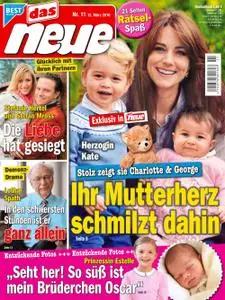 Das Neue – 12. März 2016