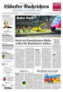 Lübecker Nachrichten Ostholstein Nord - 22. Februar 2018