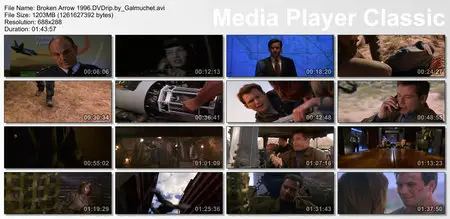 (Action) Broken Arrow [DVDrip] 1996