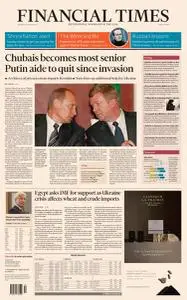 Financial Times Middle East - March 24, 2022