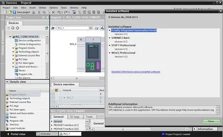 Siemens TIA Portal version 12