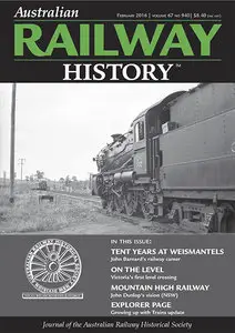 Australian Railway History - February 2016