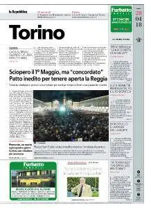 la Repubblica Torino - 28 Aprile 2018