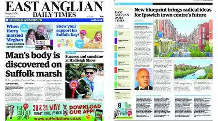 East Anglian Daily Times – May 21, 2018