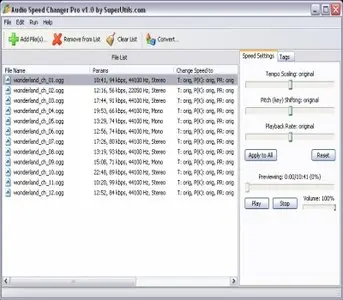 SuperUtils Audio Speed Changer Pro 1.0 + Portable  