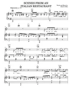 Scenes from an italian restaurant - Billy Joel (Piano-Vocal-Guitar)