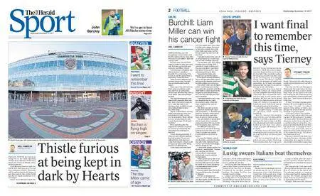 The Herald Sport (Scotland) – November 15, 2017