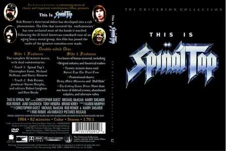 This Is Spinal Tap (1984) [The Criterion Collection #012 - Out Of Print] [Repost]
