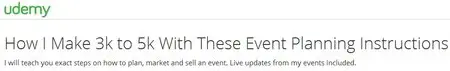 How I Make 3k to 5k With These Event Planning Instructions