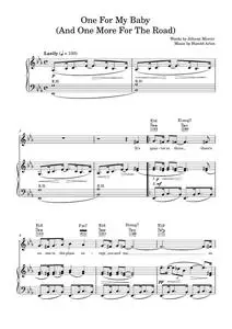 One For My Baby (And One More For The Road) - Frank Sinatra, Robbie Williams (Piano-Vocal-Guitar (Piano Accompaniment))